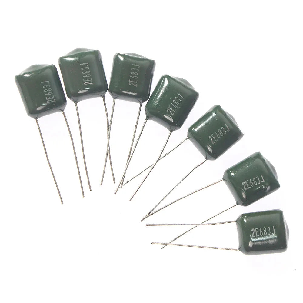 180/660pcs Polyester Film Capacitor Kit 100V 18/24values Set of Capacitor 2A331 2A471 2A561 2A681 2A102  2A102J 2A152J 2A222J