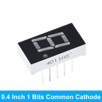 TZT 0.28/0.36/0.4/0.56 inch LED display 7 Segment 1/ 2 / 3 / 4 Bit Digit Tube Red Common Cathode / Anode Digital led 7segment