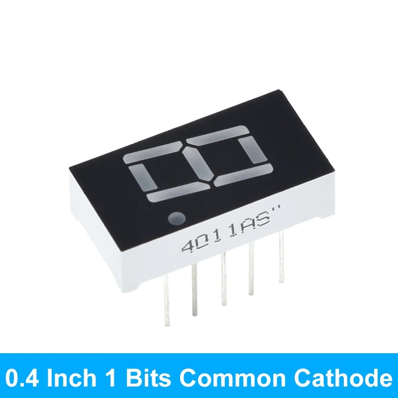 TZT 0.28/0.36/0.4/0.56 inch LED display 7 Segment 1/ 2 / 3 / 4 Bit Digit Tube Red Common Cathode / Anode Digital led 7segment