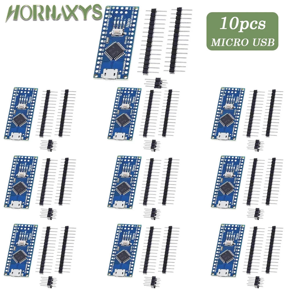 Mini / Type-C / Micro USB Nano 3.0 With the bootloader compatible Nano controller for arduino CH340 USB driver 16Mhz ATMEGA328P