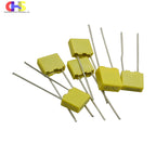 20pcs 100V Correction Capacitor 1nF 2.2nF 4.7nF 10nF 22nF 47nF 100nF 104K 0.1uF 220nF 470nF 1uF Polypropylene Film Capacitance