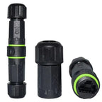 Waterproof M16 RJ45 Mount Panel Socket Wire IP68 8P8C RJ45 Male to Female Network Connector Ethernet Cable Connection Extender