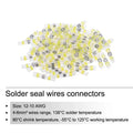 10/30/50PCS Waterproof welding heat shrinkable wire connector soldering sleeve wire terminal kit marine insulation