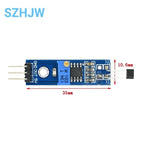 1-10PCS YS-27 Hall Effect Sensor Module Digital Switch for Speed RPM Revolution Counting Motor Rotation Detection 3.3V 5V