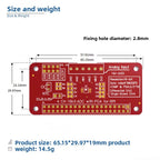 Raspberry Pi 3 2 B+ ADS1115 ADC Module 16Bit Analog Digital Converter for DIY Projects