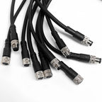 2Meters Waterproof M8 Sensor Connector, Male & Female 3/4/5/6/8 Pin, Integrated Injection Molding Industrial Cable Plug