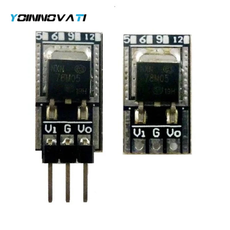 2pcs 78m05 7806 l7809 lm7812 three-terminal positive regulator ldo module 7-30v to 5v 6v 9v 12v