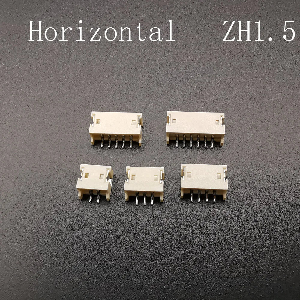 10Pcs PH 2.0 /XH 2.54 /ZH 1.5 /JST 1.25mm /SH 1.0mm Horizontal / Vertical Male Pin Plug Housing SMD Connector 2/3/4/5/6 Pin