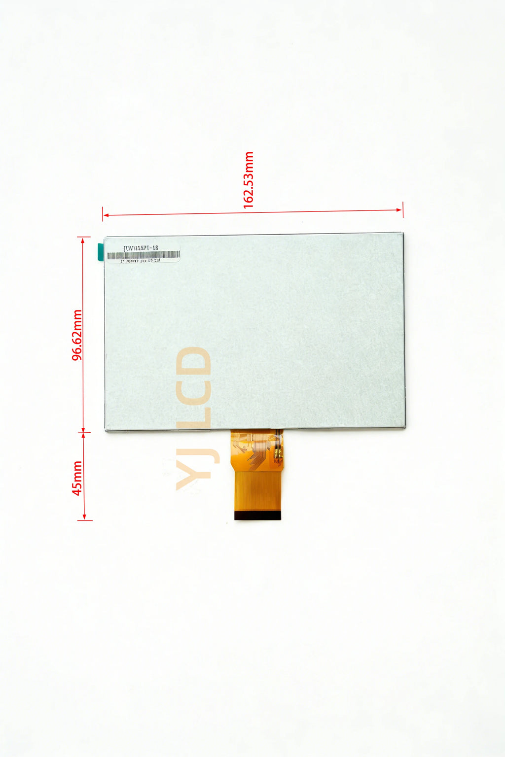Brand New 7" 50Pin RGB LCD Display 800*480 300cd/m² For Innolux AT070TN90 JUN7035PT18 Industrial POS Advertising Machine
