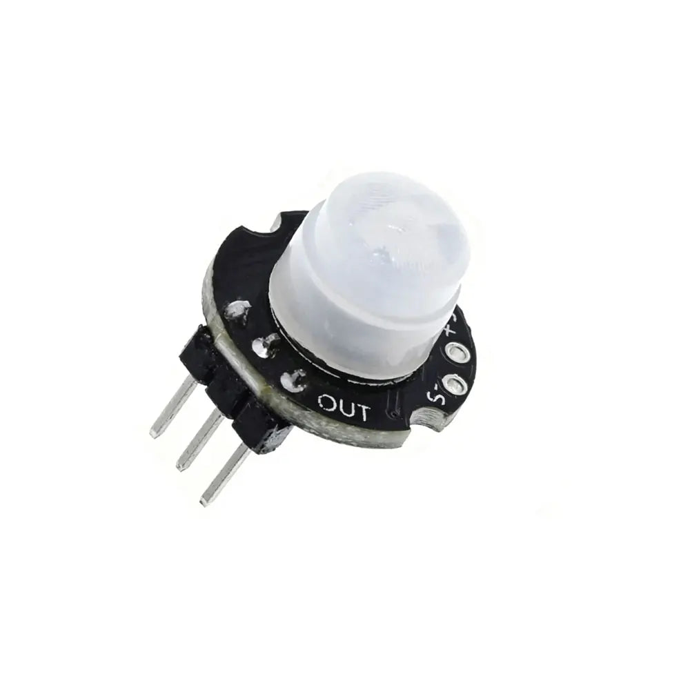 1-5pcs SR602 MINI Motion Sensor Detector Module Pyroelectric Infrared PIR kit sensory switch Bracket for Arduino Diy With lens