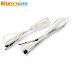 2/5pcs 1M/2M NTC 100K Ohm B3950 Thermistor 3x15mm Cartridge Sensor High Temperature for 3D V6 Upgraded Heater Block 3D Printer