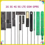 2PCS Full Frequency 5G 4G LTE GSM GPRS 2G 3G NB-IoT Module with Built-In FPC/PCB High Gain Patch Antenna for IoT Device
