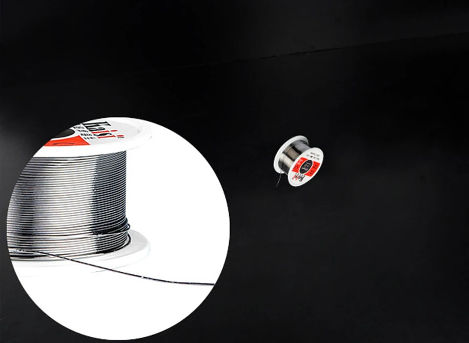 40g/140g 0.3/0.4/0.5/0.6mm Lead Low Melting Point Solder Wire Sn60Pb40 Flux 1.2% High Purity Rosin Tin Wire Mobile Phone Repair