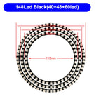 DC5V WS2812B DIY Led Ring Individually Addressable WS2812 IC Built-in 5050 RGB Round Modules Circle Arduino Light 8 To 148 Pixel