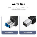USB 3.0 Printer Adapter USB B Male to USB Female male Type C Printer Adapter Connector Plug Converter for Printer Scanner PC