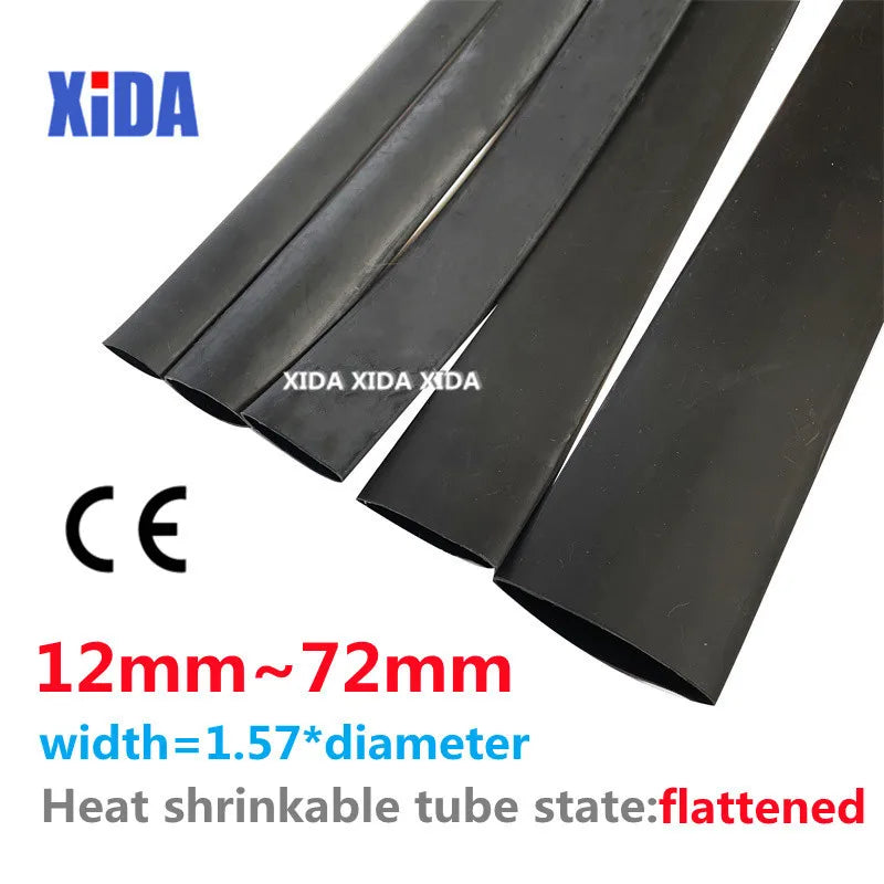 1Meter 4:1 Heat Shrink Tube With Glue Thermoretractile Heat Shrinkable Tubing Dual Wall Heat Shrink Tubing 6 8 12 16 24 40 52 72