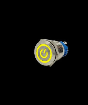 Metal Push Button Switch Momentary/Latching Led Backlit 5/12/24/220V With Fixation Power Start Stop Turns On/Off Diy Electronic