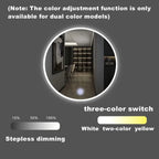 Touch Sensor Switch DC 12V 24V 5A 60W LED Smart Single Key Mirror Light Switch Touch Dimmer Switch For Bathroom Mirror