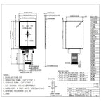 3.5 Inch TFT Display Module 320*480 5-Dot Capacitive Touch HD IPS Full View 40PIN SPI MCU Interface