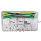 JST XH 2.54mm Pitch Pre-Crimped Silicone Cable Male Female Extension Cord 2 3 4 5 6 Pin Housing 22AWG for Electronics