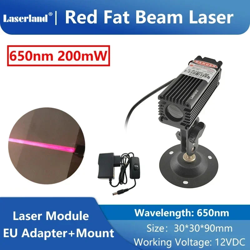 650nm 520nm Red Green Dot Fat Beam Laser Diode Module for Stage Escape Room Wine Base Bar KTV Use