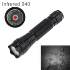 SecurityIng A100 850nm IR Hunting Flashlight Zoomable Infrared 940nm LED Torch Outdoor Waterproof IR Night Vision Light