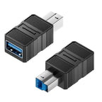 USB 3.0 Printer Adapter USB B Male to USB Female male Type C Printer Adapter Connector Plug Converter for Printer Scanner PC