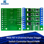 4-Channel MOS Optocoupler Isolation Module DC3-20V 10A with Signal Indicator Light Fotoelektrische Isolator ﻿