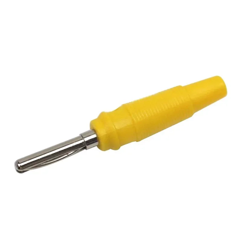 5/20Pcs 4mm Banana Plug High Current Screw Connection Stackable Connector with Insulated Shell Shrouded