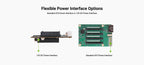 Penta SATA HAT / Top Board /Set Optional, For Raspberry Pi 5 -Up to 5x SATA Disks HAT