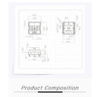 Kailh Choc Low Profile Switch 1350 Chocolate Keyboard Switch Clicky Tactile Linear White Switches Mechanical Keyboard for Laptop