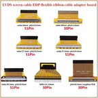 1PCS LVDS Screen Line EDP Adapter Board FIX 30P To FPC 30P/51P 1.0mm/0.5MM Flexible Cable Interface Adapter