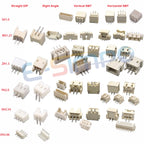 100pc SH1.0 MX1.25 ZH1.5 PH2.0 XH2.54 VH3.96mm Straight DIP Right Angle Vertical SMT Horizontal SMD PCB Male Wafer Connector