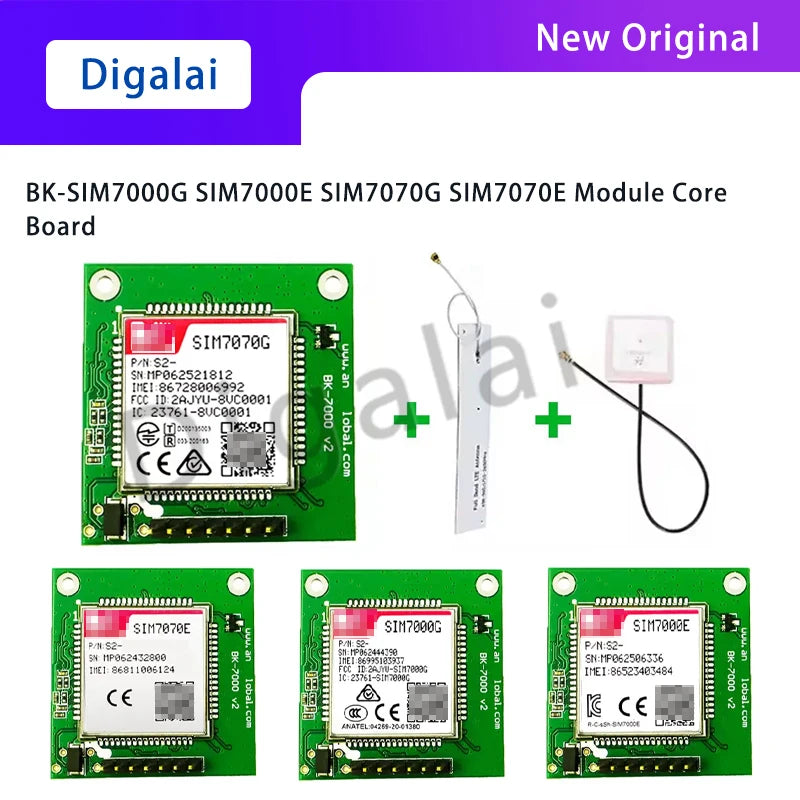 BK‑SIM7000G Core Board SIM7000E SIM7070G SIM7070E NB‑IoT CAT‑M LPWA Wireless Module For IoT Communication Project