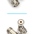 1Pcs Adapter UHF PL259 SO239 to UHF / N Male Plug & Female Jack Straight & Right Angle & Flange & T Type RF Coaxial Connector