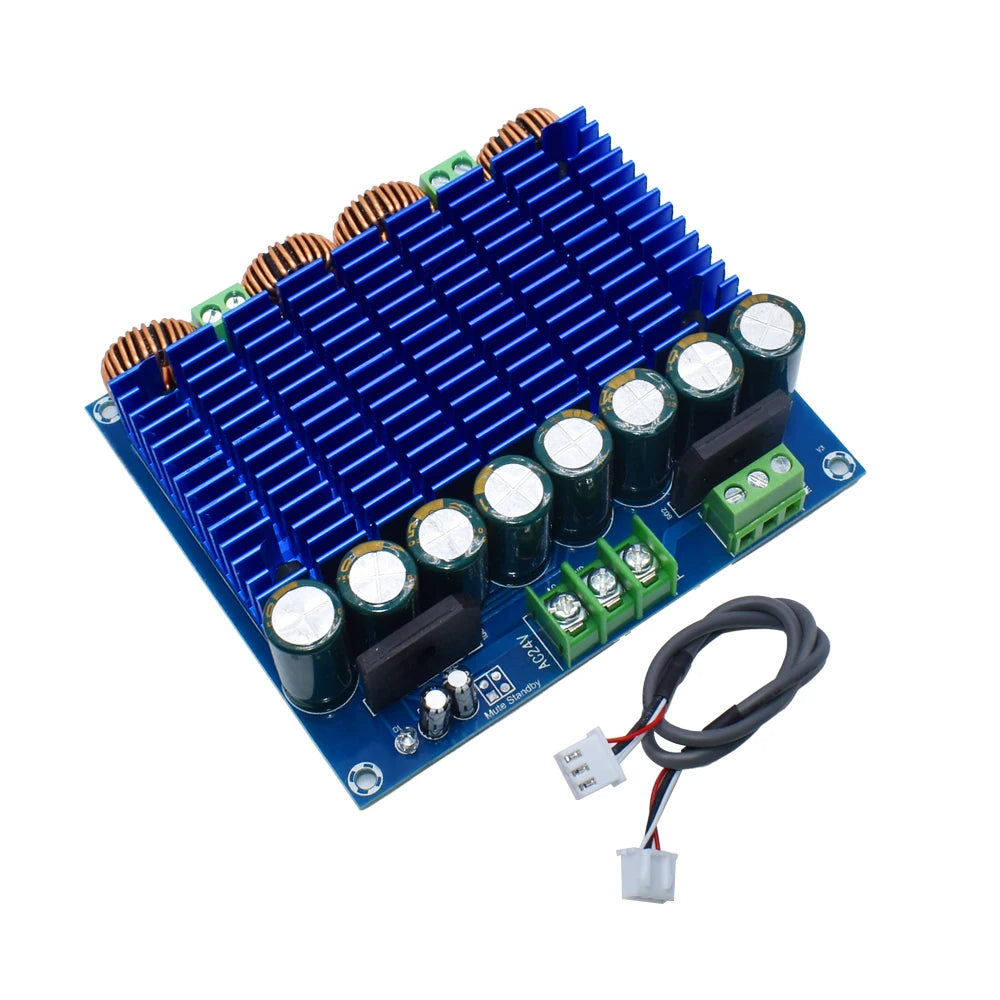 Ultra High Power Digital Amplifier Module AC 24V Stereo TDA8954TH Dual Chip 2x420W XH-M252 Digital Power Amplifier Board