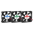 5010/4020/4010/3010 5V/12V/24V Cooling Turbo Fan Brushless 2Pin For 3D Printer Extruder DC Cooler Blower Part Plastic Fans