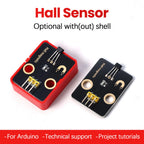 Hall Magnetic Sensor Module Hall Effect Detect Magnetic Field for Arduino DIY Projects Compatible with Lego Blocks