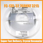 10PCS FC135-32.768KHZ 3215 SMD Passive Crystal Resonator 6PF 7PF 9PF 12.5PF 10PPM 20PPM 3.2X1.5MM EPSON Time High-Pre Oscillator