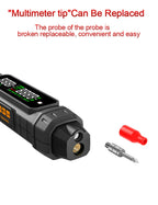 Smart Digital Multimeter 6000 Counts Non Contact High Precision Voltage Detector Pen Auto Range Capacitance OHm NCV Tester