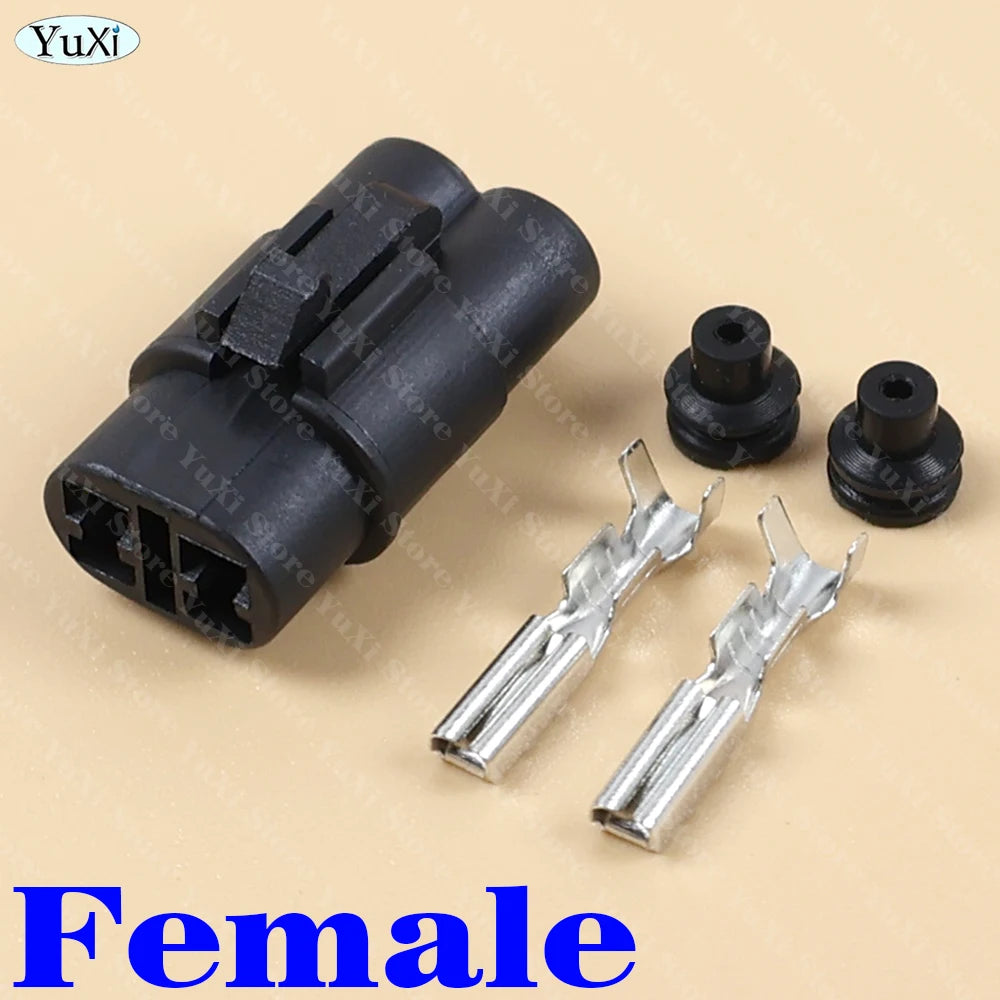 3-50Pcs 2Pin Sumitomo Sealed MT090 2P Male Female Housing Waterproof Auto Connector Plugs 6187-2171 6180-2181
