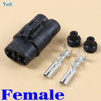 3-50Pcs 2Pin Sumitomo Sealed MT090 2P Male Female Housing Waterproof Auto Connector Plugs 6187-2171 6180-2181