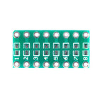 10pcs SMT DIP Adapter Converter 0805 0603 0402 Capacitor Resistor LED Pinboard FR4 PCB Board 2.54mm Pitch SMD SMT Turn To DIP