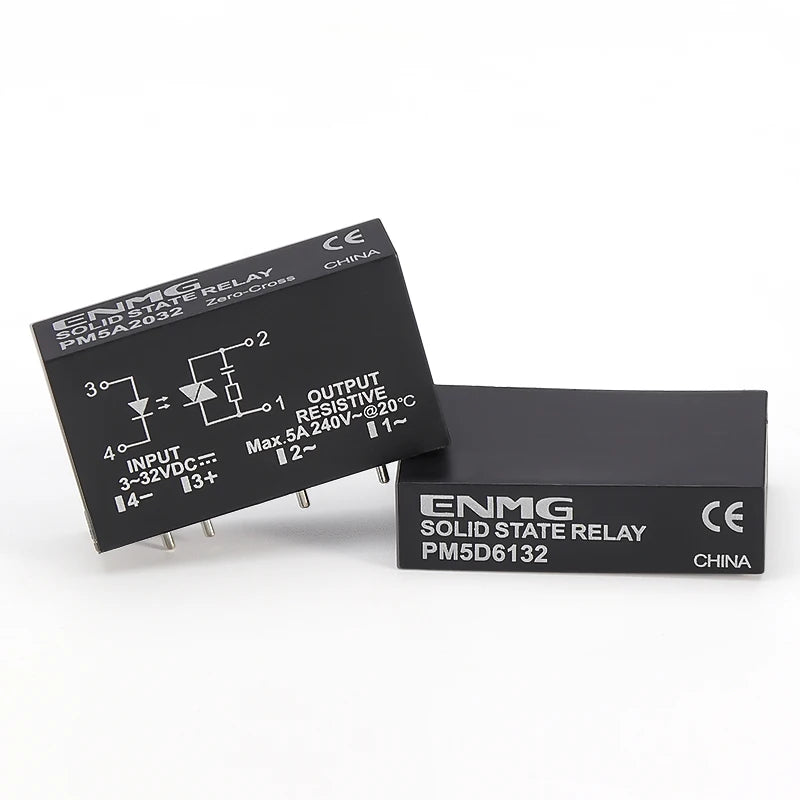 ENMG 24V Wide Voltage PCB Small Welding Type Solid State Relay PMN5D6132 DC Control 3V5V PM5D6132 Optocoupler Isolation Thin