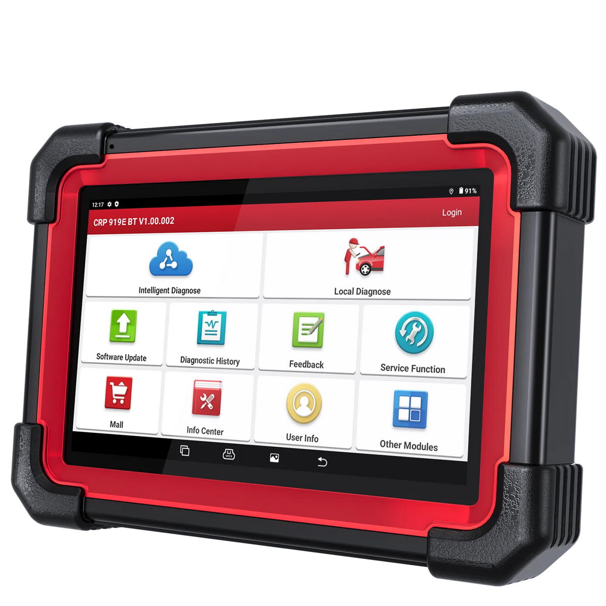 LAUNCH X431 CRP919E BT Car Diagnostic Tools CAN FD DOIP ALL Systems ECU Coding Bi-directional 35 Resets DBScar VII Auto Scanner