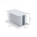 3 Phase DC-AC 10A 25A 40A DA 60A 80A 100A Three Phase SSR 3-32V DC Control 24-480V AC Solid State Relay SSR JGX-3 D4840