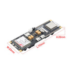 T-SIM7000G-S3-Standard SIM7080G ESP32-S3 WIFI BLE IOT Controller Development Board Cat-M/NB-loT+Camera +GNSS+TFCard+18650