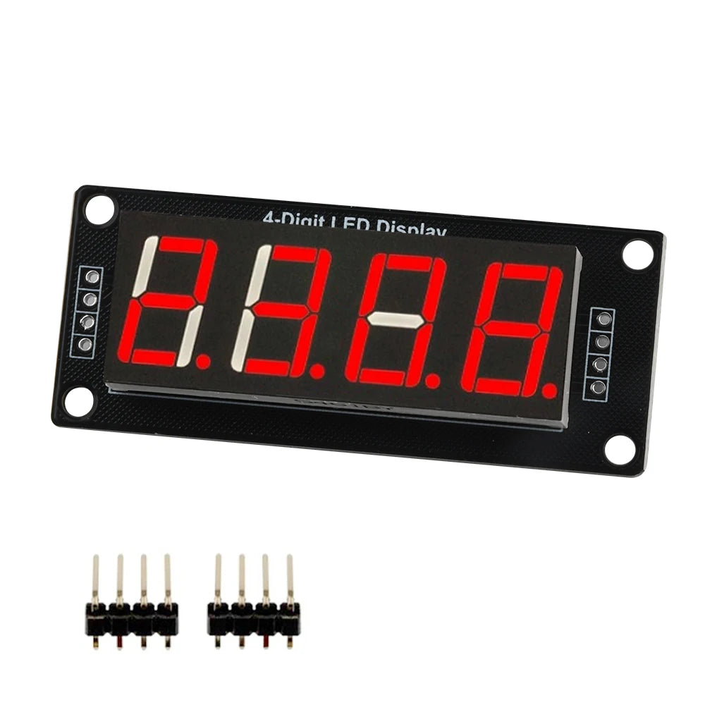 TM1637 Module 0.56" 0.56 Inch 7 Segments Digital Display Tube 4/6-Digit LED Module Board For Arduino Red Green Blue White