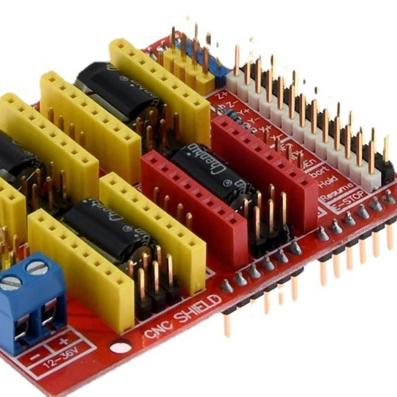 4-Lead Nema17 Stepper Motor 17HS4401S + CNC-Shield V3 Engraving Machine+4pcs A4988 Driver Expansion Board 3D Printer Kit