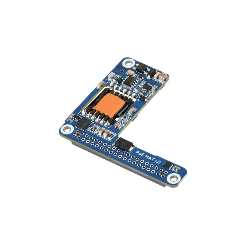 PoE/ PoE+ HAT (J) Raspberry Pi 5/CM5, 5V/5A, Isolated Switched-Mode Power Supply, Providing Both And Power